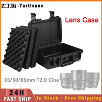 7artisans Lens Case Box For 7 artisans 35/50/85mm T2.0 Full Frame MF Cinema Lens