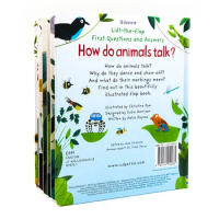 Usborne Questions And Answers How Do Animals Talk, Children's aged 3 4 5 6, English Popular science picture books, 9781474940085