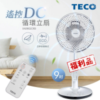 TECO 東元 9吋遙控DC節能循環扇/立扇-福利品(XA0902CRD)