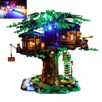USB Light Set For LEGO Ideas Tree House 21318 Building Set Blocks Model(NOT INCLUDE MODEL)