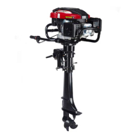 New Electric Boat Engine Brushless Outboard Trolling Motor FOUR STROKE 7.0HP 5.1kw