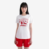 【Roots】Roots女裝- CANADA BEAVER 短袖上衣(白色)