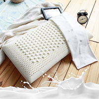 鴻宇 美國棉授權 防蹣抗菌標準型乳膠枕2入
