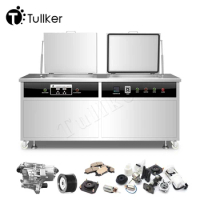 Tullker Industrial Ultrasonic Cleaner 38L/88L/135L/175L/360L Rinse Dry System Engine Block Mould DPF Carbon Ultrasound Cleaning