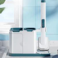 Disposable Pot Washing Brush, Pot Washing Cup, Kitchen Cleaning Tool, Long Handle Storage Pot Brush Cleaning Brush