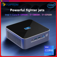 Topton Intel i9 13900H i7 13800H Gaming PC 13th Gen Mini PC Gamer Windows 11 2*DDR5 2*NVMe 2*2.5G LAN 8K Office Computer WiFi6