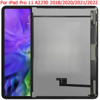 iPad Pro 11 2022 LCD New For APPLE iPad Pro 11 2018 A1980 2021 A2460 4th Gen 2022 A2759 Display LCD Touch Screen Assembly