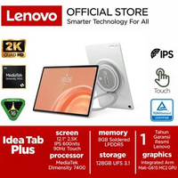 Lenovo Idea Tab Plus Gen 2 ZAHT0040ID Tablet Android MediaTek Dimensity 7400 - RAM 8GB / ROM 128GB U