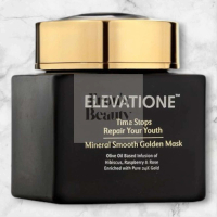 正品正貨 新店優惠 以色列知名護膚品牌 ELEVATIONE 璦瓦遜 24K黃金精華面膜 Mineral Smooth Golden Mask 50ml - [平行進口]