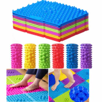 Acupressure Therapy Sensory Toys Reflexology Foot Massage Mat For Special Needs ADHD Autism Jeux De Sport Children Adults