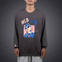 MLB LIKE CARTOON LA DODGERS CHARCOAL SWEATSHIRT S