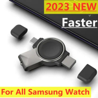 Watch Wireless Chargers For Galaxy Watch 6 Charger Type C Fast Charging Dock Station For Samsung Galaxy Watch 5 Pro/4/3/Active 2