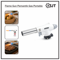 SJT - Flame Gun Portable Adjustable Pemantik Kompor Multifungsi Kepala Gas Butane untuk BBQ Daging B