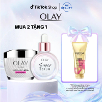 [LIVE 1] Combo OLAY Serum 5in1 Và Kem AHA – Hỗ Trợ Sáng Da, Giảm Mụn, Mờ Thâm, Tái Tạo Da | Tặng Pan