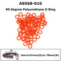 New AS568-010 90 Duro Polyurethane O Ring 10Pieces 50Pieces 100Pieces For 8MM Quick Disconnect