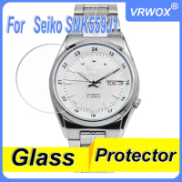 3Pcs Tempered Glass For Seiko5 SNK559J1 793 807K2 567J1 809K1 803 805K2 789K1 357 619 Watch Scratch Resistant Screen Protector