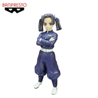 Original Genuine Bandai Banpresto Demon Slayer 15cm Aoi Kanzkai Action Figure Collection Model Doll Toys Drop Shipping