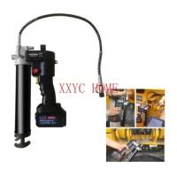 21V Portable Electric Grease Gun 10000PSI Tool with Digital Lock Button Fully Automatic Syringe Oil Grease gun