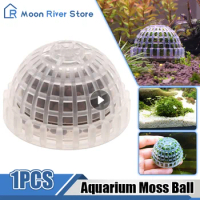 1pc Aquarium Moss Ball Live Plants Filter For Java Shrimps Fish Tank Pet Fish Tank Decoration Aquatic Pet Supplies Decorations