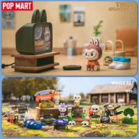 POP MART The Monsters Home of the Elves Series Blind Box 1PC/9PCS Doll Labubu Birthday Gift Kid Toy