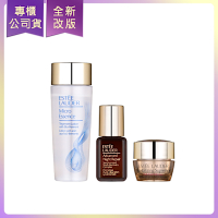 *ESTEE LAUDER雅詩蘭黛 迷你金三角組(原生露50ml*1+膠原霜5ml*1+修護露7ml*1)(公司貨)