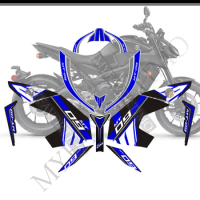 Tank Pad Protector For Yamaha MT09 MT 09 FZ SP Stickers Fairing Motorcycle Knee Decal Fender 2017 2018 2019 2020 2021 2022 2023