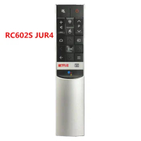 New Original RC602S JUR4 RC602S JUR5 For TCL Smart TV Voice Remote Control for P4 P6 C4 C6 C8 X4 X7 P8M Series TV 55P607 55C6US