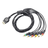 Professional Component AV Cable (6 Feet) High Resolution HDTV Component RCA Audio Video Cable Compatible with PS3, PS2