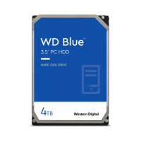 【WD 威騰】5入組 藍標 4TB 3.5吋 5400轉 256MB 桌上型 內接硬碟(WD40EZAX)