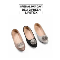 LIN&CO - Minzy Sepatu Flat Wanita – Elegan & Nyaman Cocok untuk Kerja, Kuliah Pesta Terbaru 2025 Bes