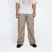 DREAD LOOSE FIT WORK  PANTS CREAM— Heavy Duty. Everyday Ready. celana kerja pria workpants pria cela