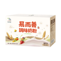【易而善】調味奶粉盒裝隨手包-綜合 30gx12入(草莓/果汁/麥芽)
