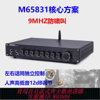 {台灣公司貨 可打統編}OF100 專業級KTV 家庭高清卡拉OK前級 效果器 混音器 防嘯叫 麗音