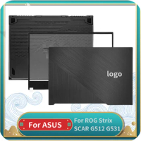 NEW LCD Back Cover For Asus ROG Strix SCAR G512 G531 Laptop Front Bezel Palmrest Bottom Case Hinges Cover Top Case