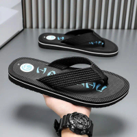 Selipar Lelaki, Trend Korea dan Jepun, Gaya Kasual, Tidak Licin, Tahan Haus, Sesuai untuk Aktiviti L