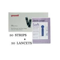 YUWELL BLOOD GLUCOSE TEST STRIP 50S+LANCET 50S