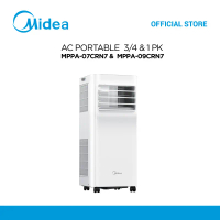 Midea AC Portable MPPA-07CRN7 & MPPA-09CRN7 - Dehumidifying & Pendingin Ruangan - Fitur I Sense 3/4P