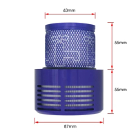 1Pcs For Dyson V10 Accessories Dyson Filters SV12 Cyclone Cordless Vacuum Cleaner Washable Replacement Post-Filter Spare Parts