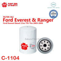 Filter Oli Ford Everest, Ranger Sakura C-1104