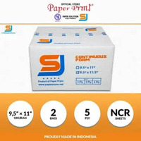 SJ Orange Kertas Continuous Form 5PLY NCR PRS 9,5" x 11"/2 (Bagi 2)
