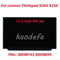 For Lenovo Thinkpad X260 X250 laptop Screen 1920*1080 UHD IPS 12.5 FHD AG FRU: 00HM745 00HN899