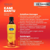 HEALIN GAMOGEN GAMAT EMAS ORIGINAL  500 ml