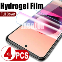 4PCS Hydrogel Film For Xiaomi Redmi Note 10S 10 10T Pro Max 5G Water Gel Screen Protector For Note10 Note10T Note10S 10 T S 5 G