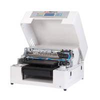 DTG T-shirt Printer A3 Size 6 Color Flatbed Garment Printing Machine AR-T500 Digital Automatic Fabric Printer