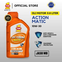 TOP 1 Oli Motor Matic ACTION MATIC 10W-30 0.8LITER