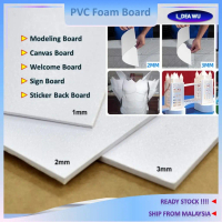 1mm 2mm 3mm PVC Foam Board A6 A5 A4 PVC Board Waterproof PVC Papan Melukis Permodelan Papan PVC Mode