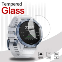 Tempered Glass Film For Garmin Fenix 7 6S 6x 5 Smartwatch Screen Protectors For Forerunner 245 945 Vivoactive 3 Accessories