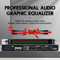 Professional Digital Graphic Equalizer 31 Band Computer Adjustment DSP Audio Effects Controller Stage and Karaoke Processor