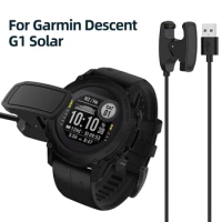 1M USB Charging Cord for Garmin Descent G1/G1 Solar/Solar Letel Smart watch Charging Cable Station Clip Cradle