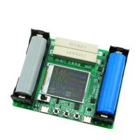 Type-C 18650 Lithium Battery Capacity Internal Resistance Tester Module MAh MWh Digital Battery Power Detector Module Tester